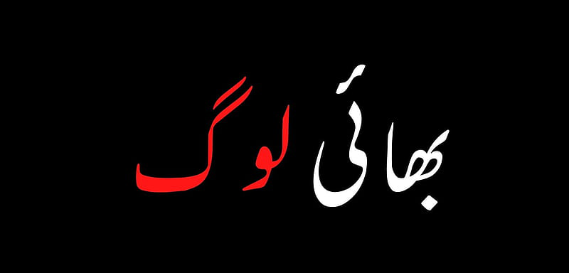 Bhai log Print T-Shirt