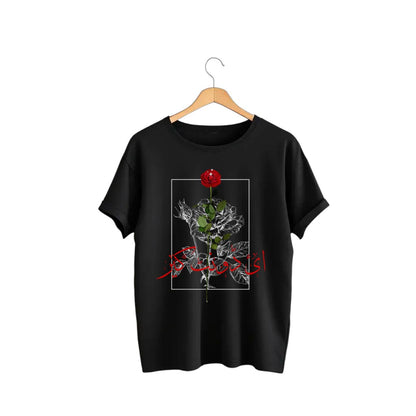 I don't care Print T-Shirt